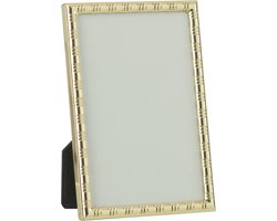 J-Line fotolijst Afgerond Lijnen - metaal - goud - medium - 2 stuks