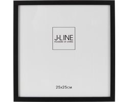 J-Line fotolijst Basic - hout - zwart - large - 2 stuks