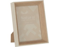 J-Line fotolijst Diepte - hout - creme - medium - 2 stuks