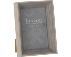J-Line fotolijst Diepte - hout - grijs - 2 stuks