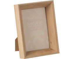 J-Line fotolijst Diepte - hout - naturel - 2 stuks