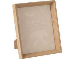 J-Line fotolijst Diepte - hout - naturel - 2 stuks
