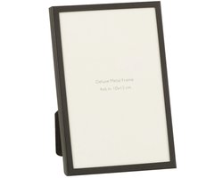 J-Line fotolijst Fijne Boord - metaal - zwart - small - 2 stuks