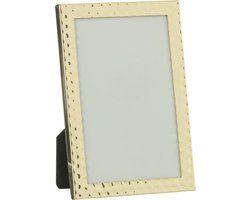 J-Line fotolijst Gehamered Boord - metaal - goud - medium - 2 stuks