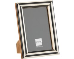 J-Line fotolijst - hout - zwart/wit - small