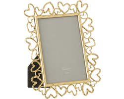 J-Line fotolijst Klo 4X6 Tin - metaal - goud - small