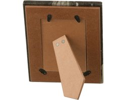 J-Line fotolijst Marmer - steen - zwart/grijs - small