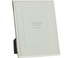 J-Line fotolijst Passe Partout Fijne Boord - metaal - zilver - medium - 2 st.