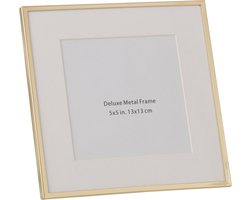 J-Line fotolijst Passe Partout - metaal - goud - 2 stuks