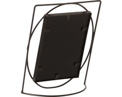 J-Line fotolijst Rechthoek - metaal/glas - donkerbruin - small