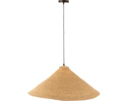 J-Line hanglamp Kegel - zeegras - naturel
