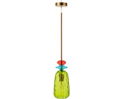 J-Line hanglamp Laurence - glas - mix