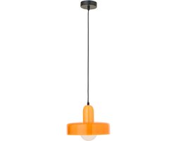 J-Line hanglamp Retro - glas - oranje