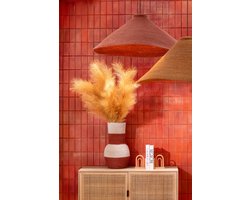 J-Line hanglamp - zeegras - roest