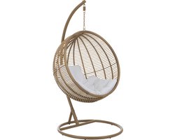 J-Line hangstoel Rond - staal - naturel