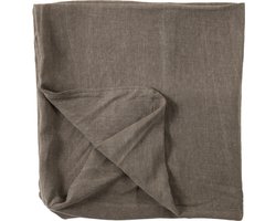 J-Line Hoes Voor Zetel+9 Kussens Monaco Linnen Xl Desert Taupe