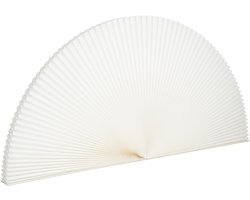 J-Line kamerscherm Vouwbaar - papier - wit