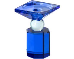 J-Line Kandelaar - glas - blauw