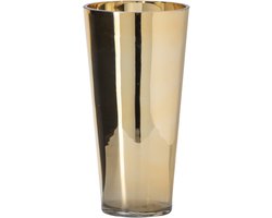 J-Line Kandelaar - glas - goud - large