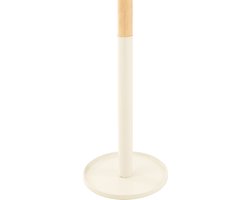 J-Line kapstok - hout - wit/naturel