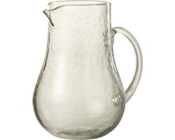 J-Line karaf - glas - transparant - large