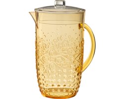 J-Line karaf - kunststof - geel