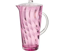 J-Line karaf Wave - kunststof - roze