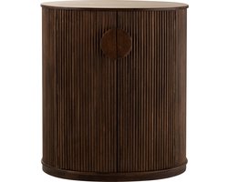 J-Line kast Reyi Mango - hout - donkerbruin