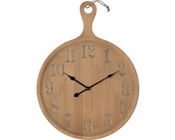 J-Line klok Plan Den - naturel - large - Ø 65.2 cm