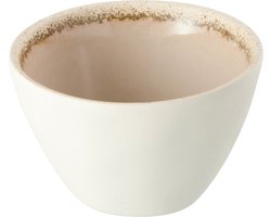 J-Line kom Apero Ruw - keramiek - beige - extra small - 4 stuks
