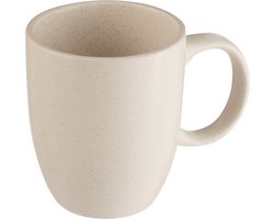 J-Line kop Marie - keramiek - creme - 6 stuks