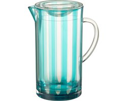 J-Line kruik Melanie - kunststof - blauw