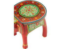 J-Line kruk Olifant Mumbai - hout - mix