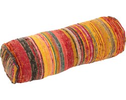 J-Line kussen Bolster Chindi - katoen/polyester - mix