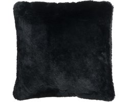 J-Line kussen Cutie - polyester - zwart