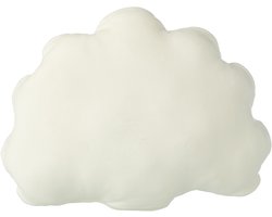 J-Line kussen voor kinderen - polyester - wit