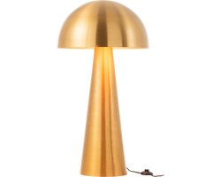J-Line lamp Paddenstoel - metaal - mat goud - extra large