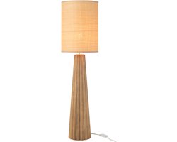 J-Line lamp Paraplu Ailanthus - hout - naturel - large