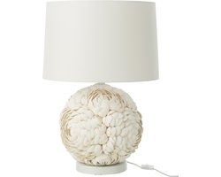J-Line lamp - schelp - wit - large