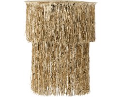 J-Line lampenkap Kandel Frankes Vinyl - kunststof - goud - small