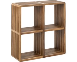 J-Line lattenkast - gerecycleerd hout - naturel