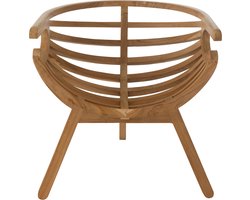 J-Line - Loungestoel Crab Teak Hout Naturel