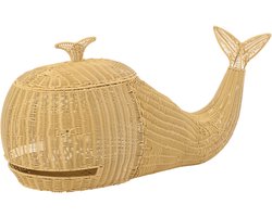 J-Line mand Walvis - kunststof - naturel