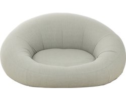 J-Line matras Donut - kunststof - grijs