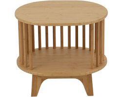 J-Line nachtkast Live - bamboe - naturel