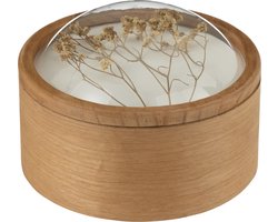 J-Line Opbergdoos Graan Hout Mix Large