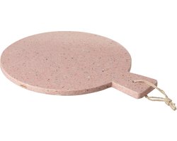 J-Line Plank Rond Terrazzo Roze