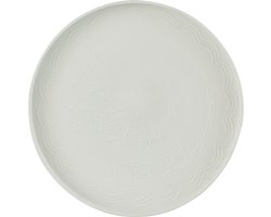 J-Line plateau Rond Klassiek - ijzer - wit - small