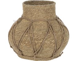 J-Line pot Marie - zeegras - naturel