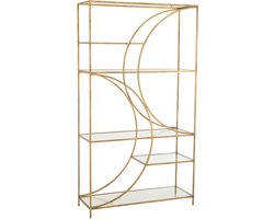 J-Line rek Nar - ijzer - goud